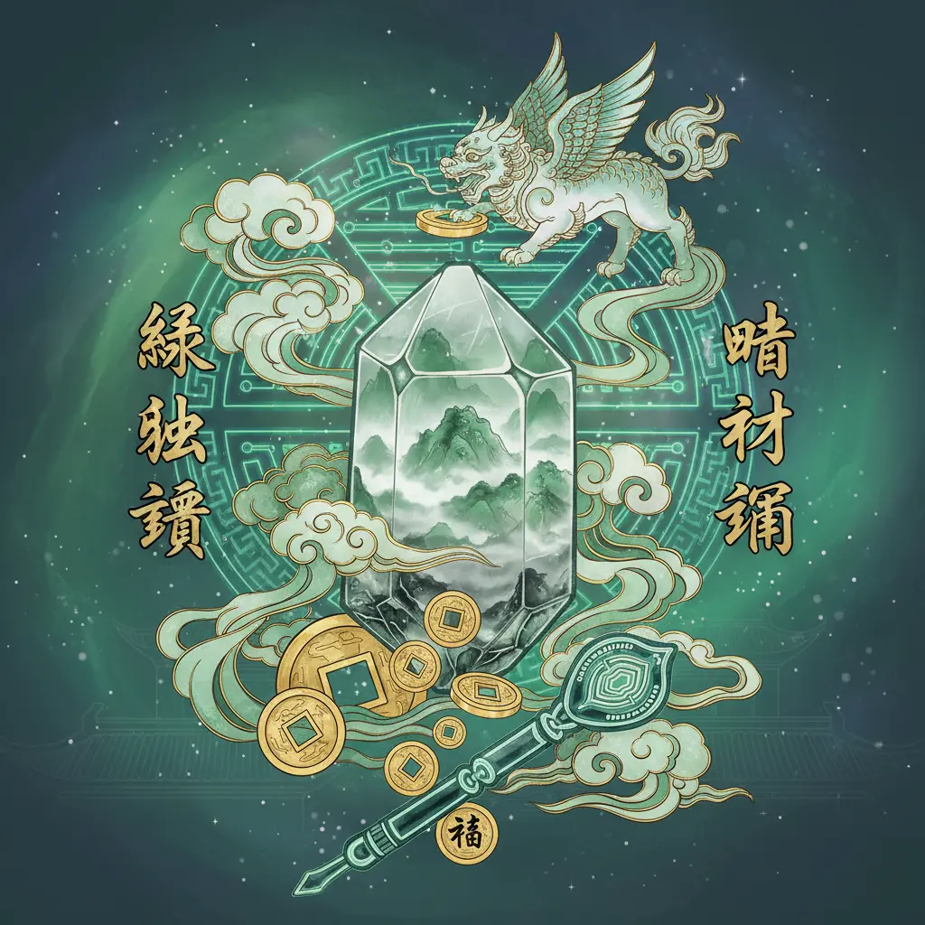 旺財運 - 綠幽靈