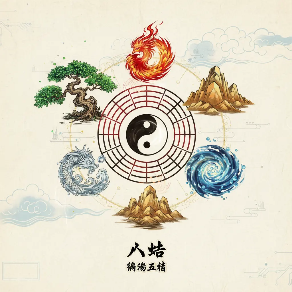 陰陽五行 - 八卦