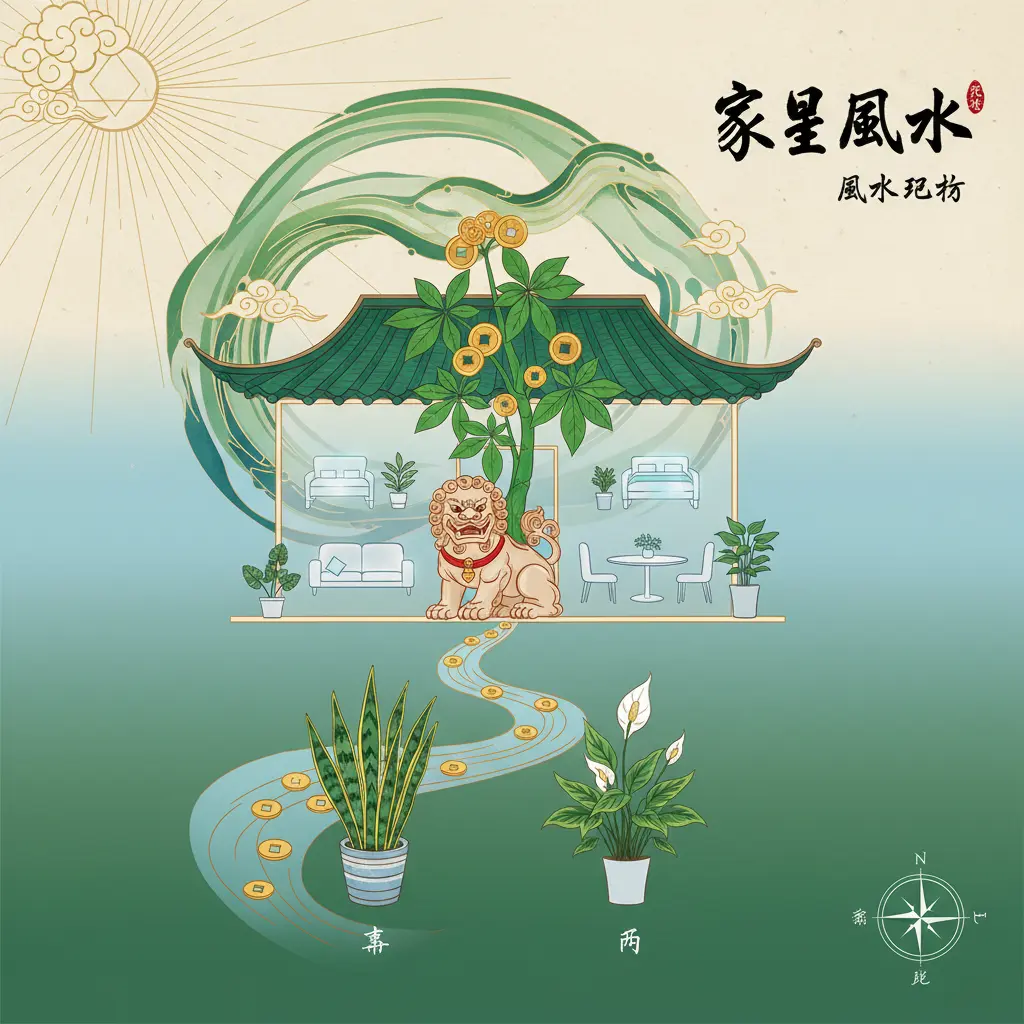 風水植物 - 家居風水