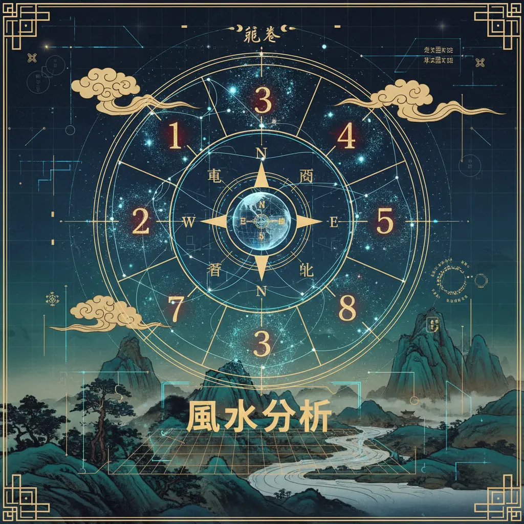 風水分析 - 飛星風水