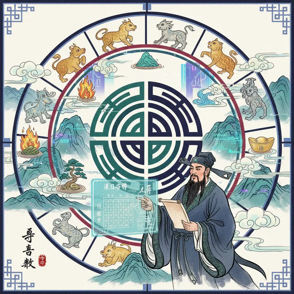 擇日吉時 - 八字算命