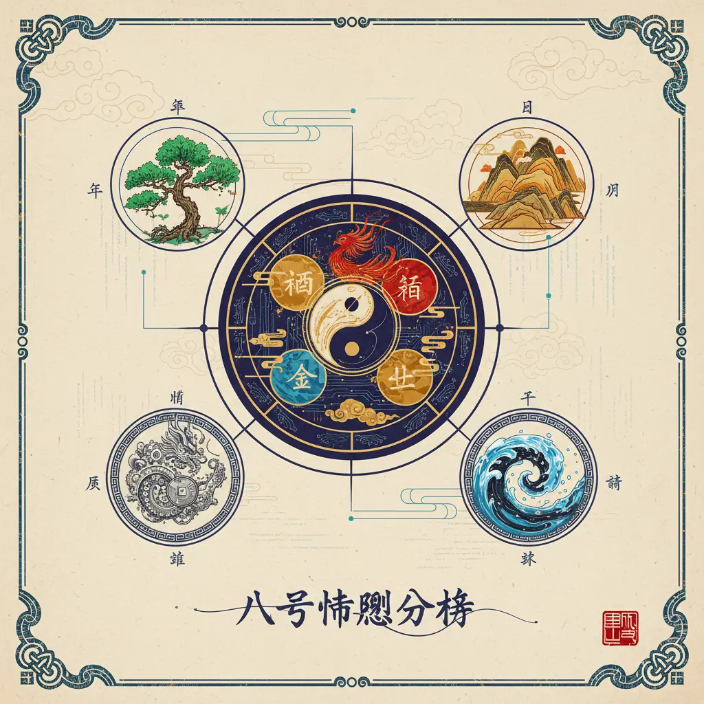 八字命盤分析 - 五行