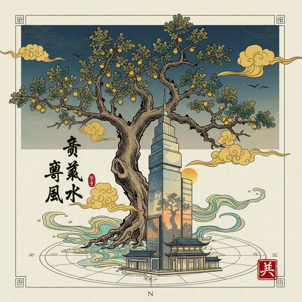 商業風水 - 橡樹