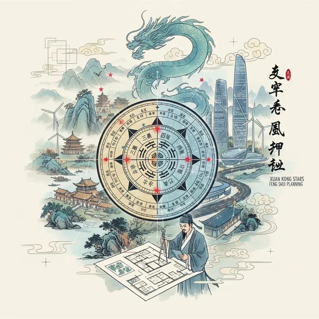 風水規劃 - 玄空飛星學派