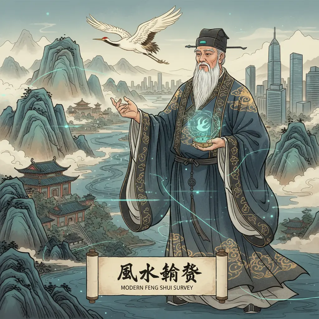 風水勘察 - 白鶴鳴