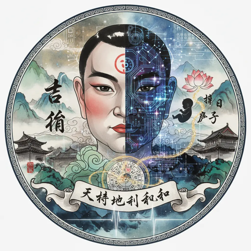 擇日產子 - 面相學