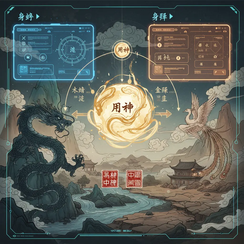 身旺身弱 - 用神