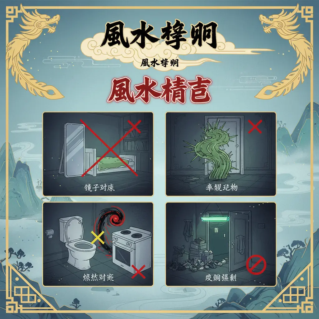 風水學問 - 風水禁忌