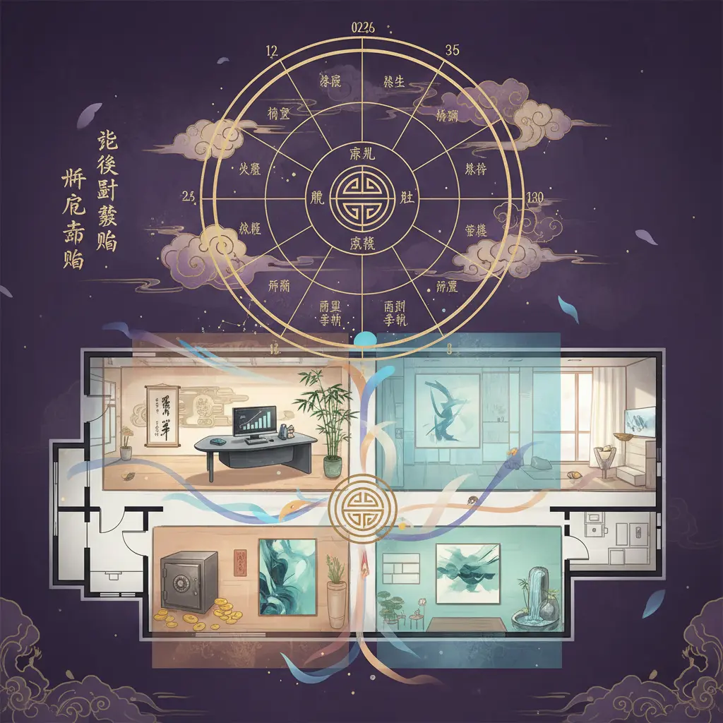 辦公室佈局 - 紫微鬥數