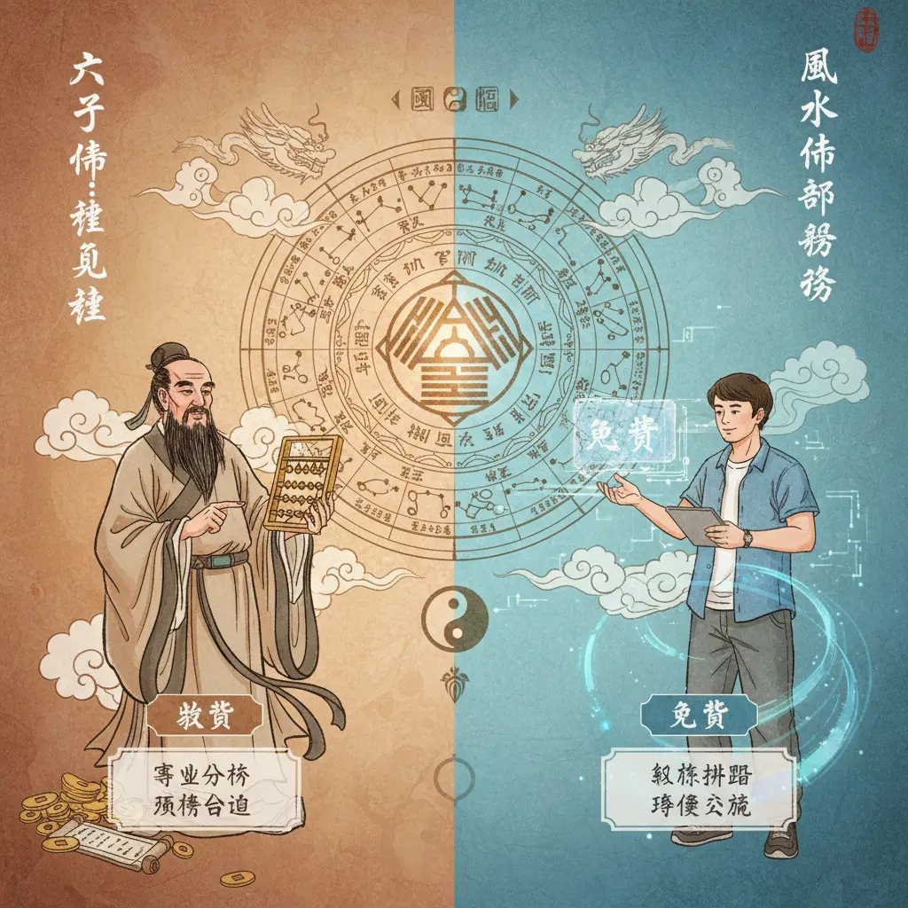 風水師收費免費 - 八字命盤