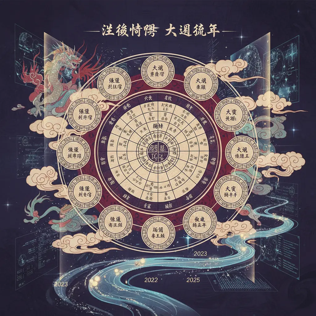 大運流年 - 紫微命盤
