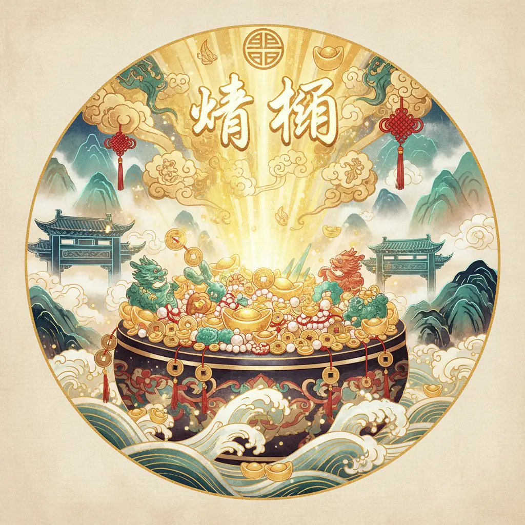 旺財運 - 聚寶盆