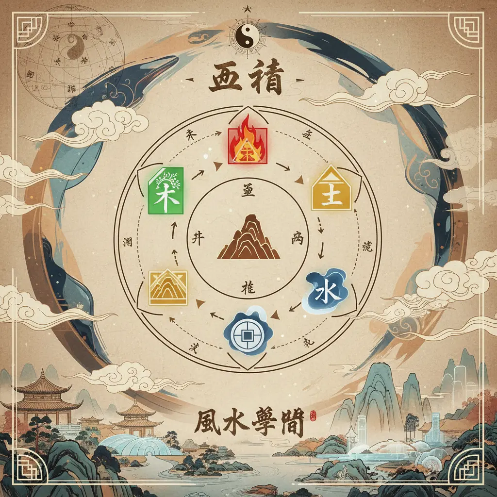 風水學問 - 五行