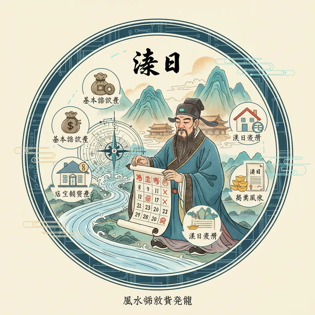 風水師收費範圍 - 擇日