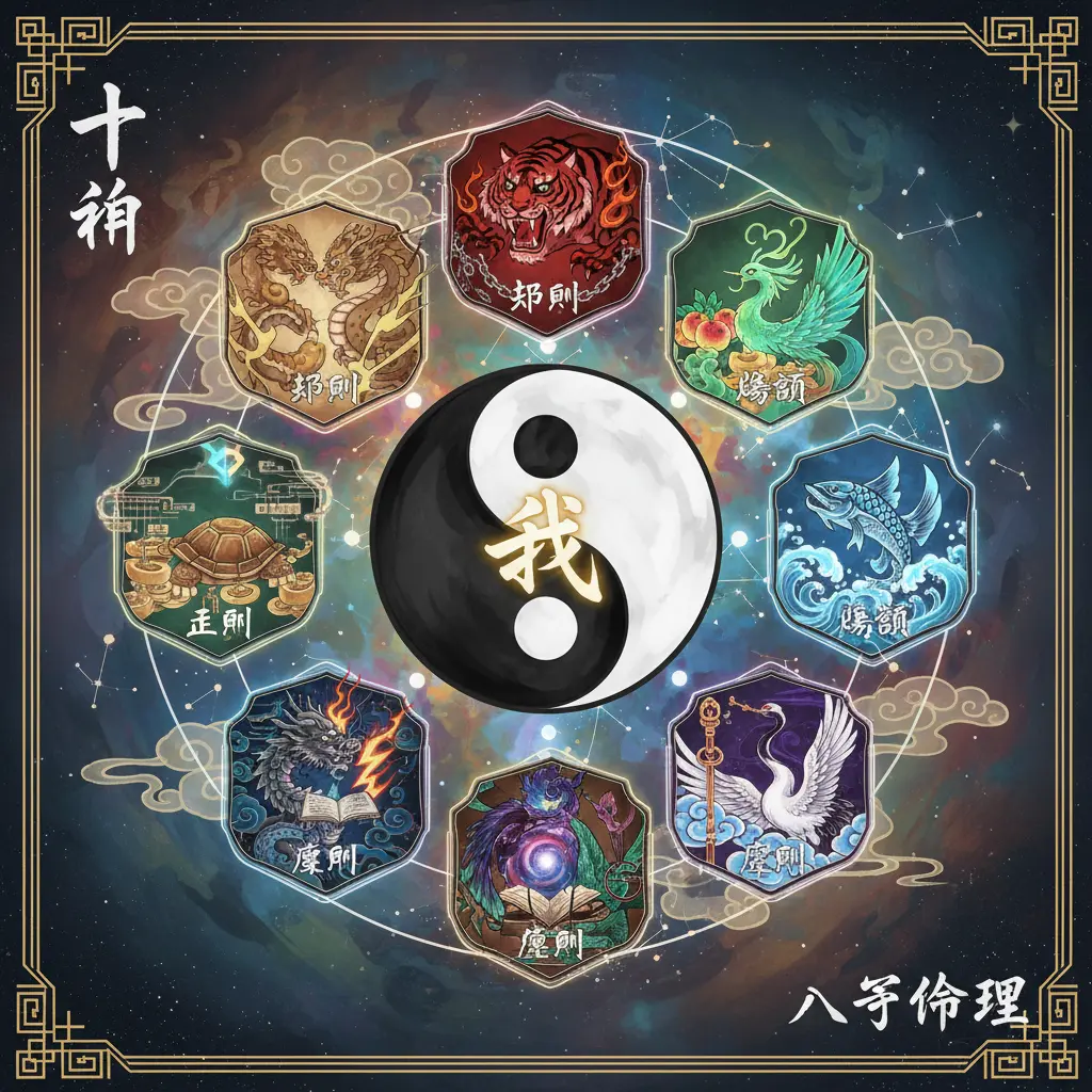 八字命理 - 十神