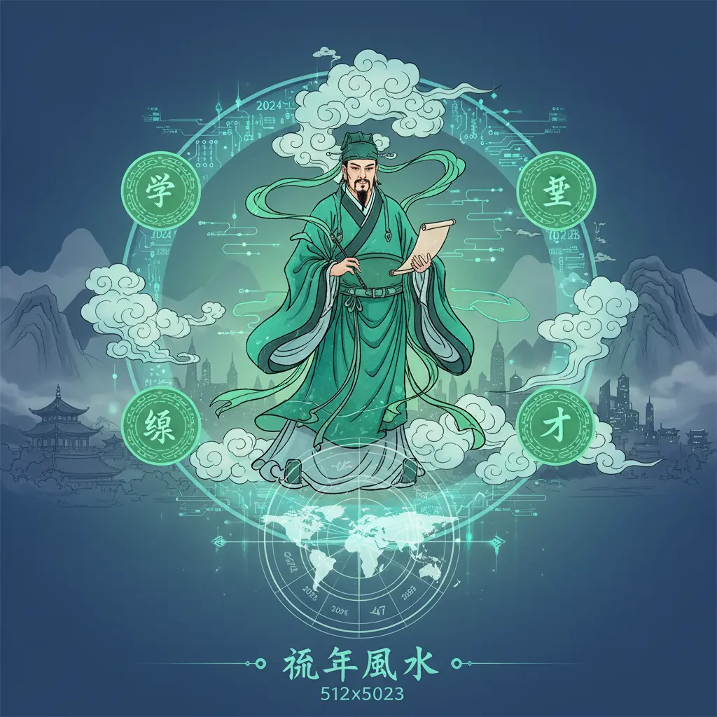 流年風水 - 四綠文曲星