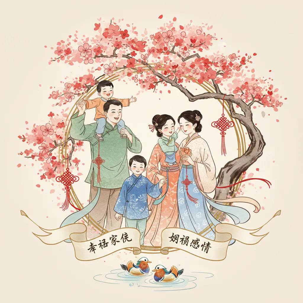 婚姻感情 - 幸福家庭