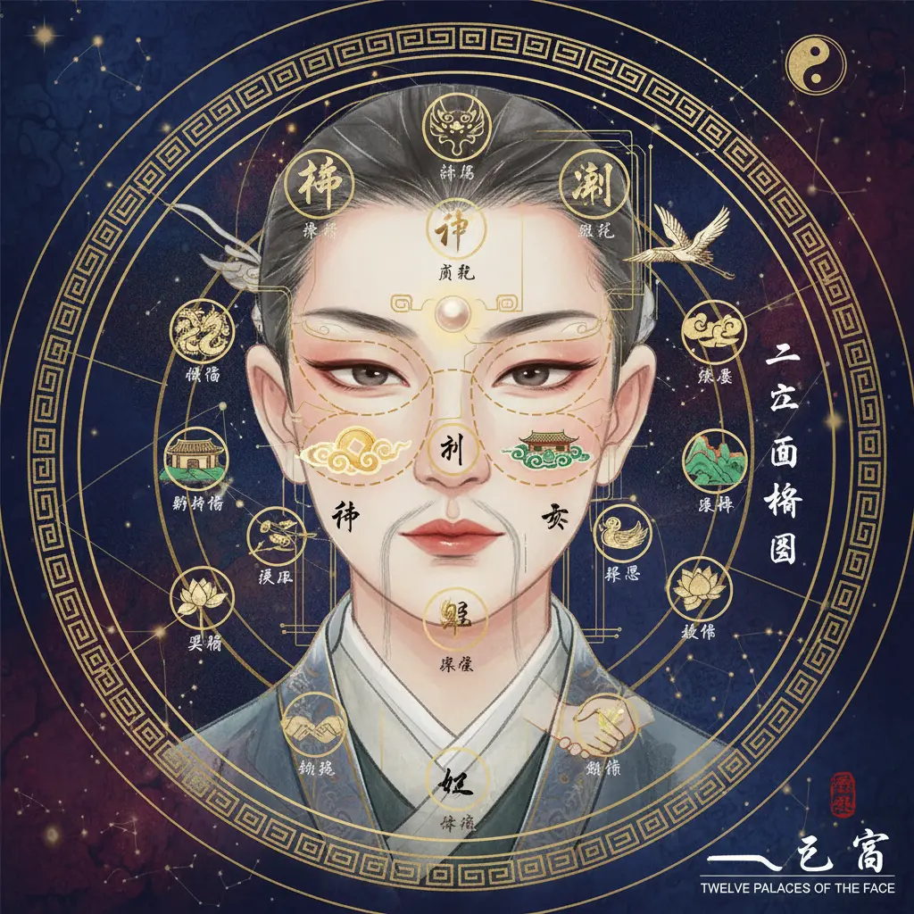 面相學 - 十二宮