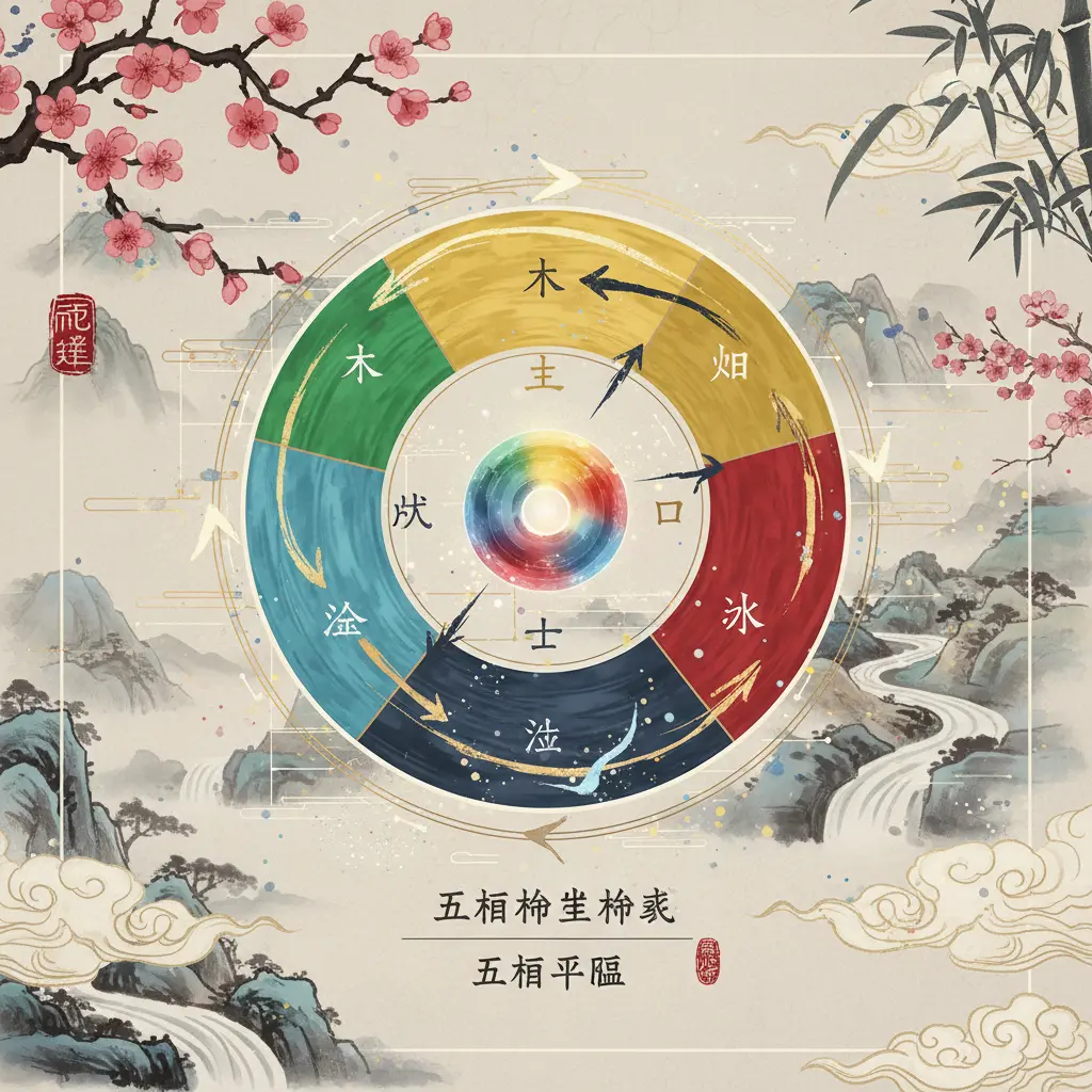 五行平衡 - 五行相生相剋