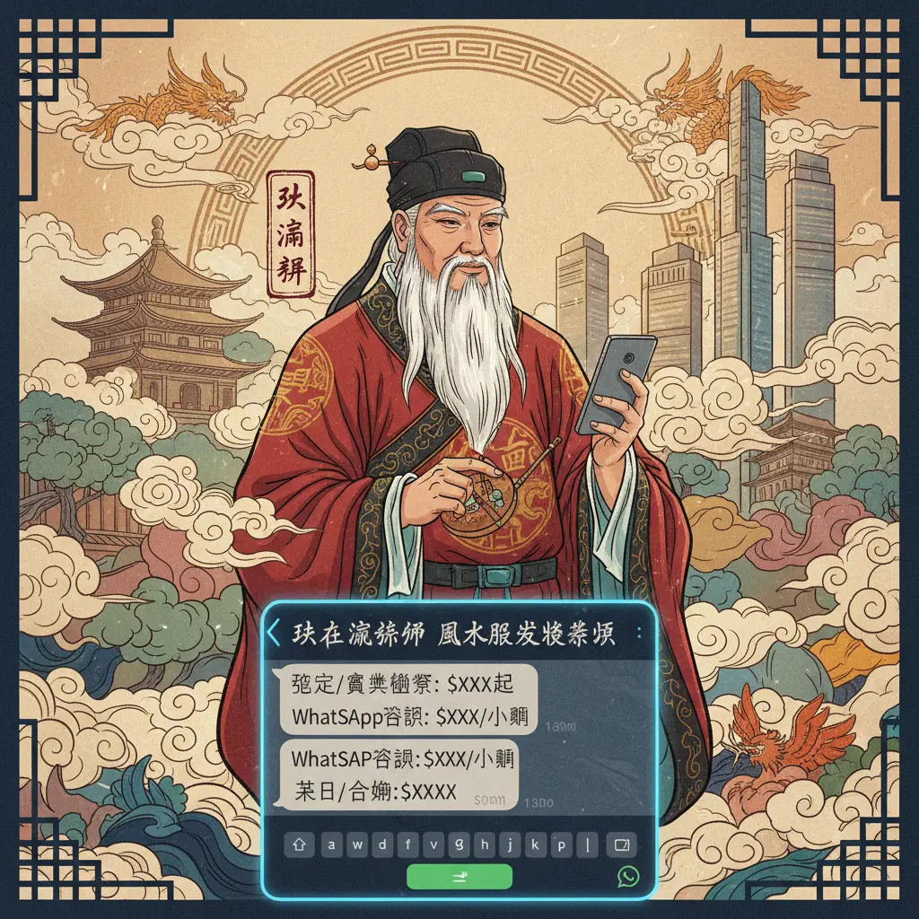 風水師收費WhatsApp - 朱在淵師傅