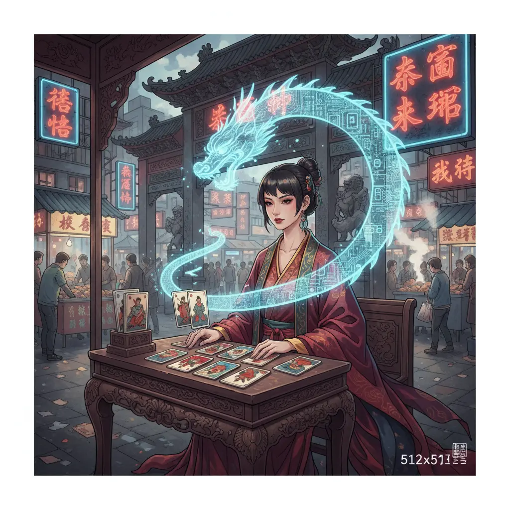 廟街算命 - 塔羅師