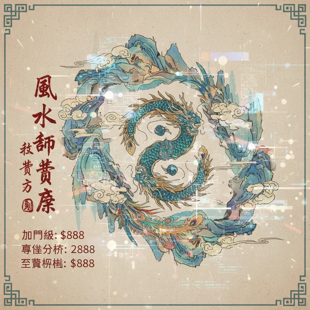 風水師收費方案 - 風水