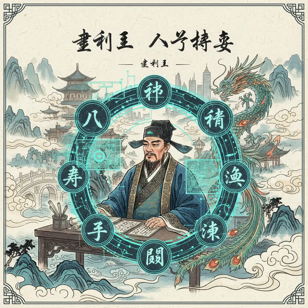 韋千里 - 八字提要