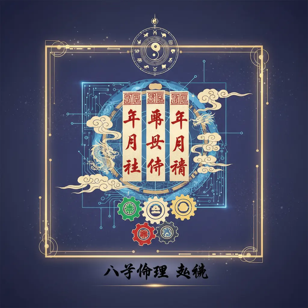 八字算命 - 四柱命盤