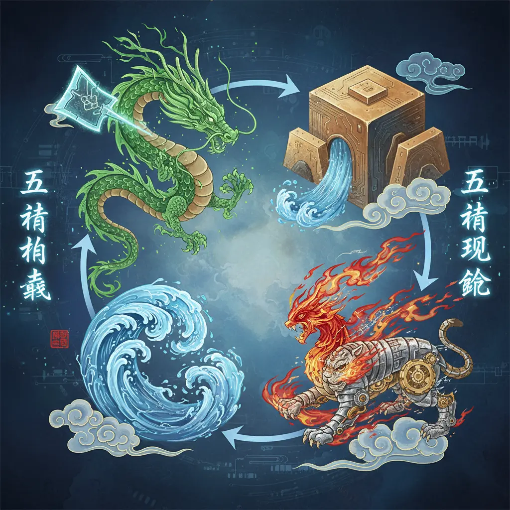 五行理論 - 五行相剋