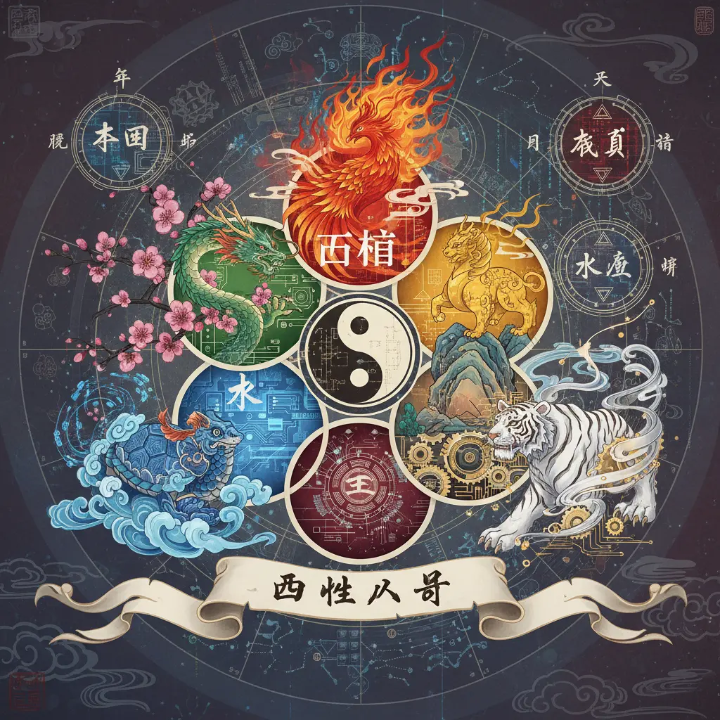 四柱八字 - 五行