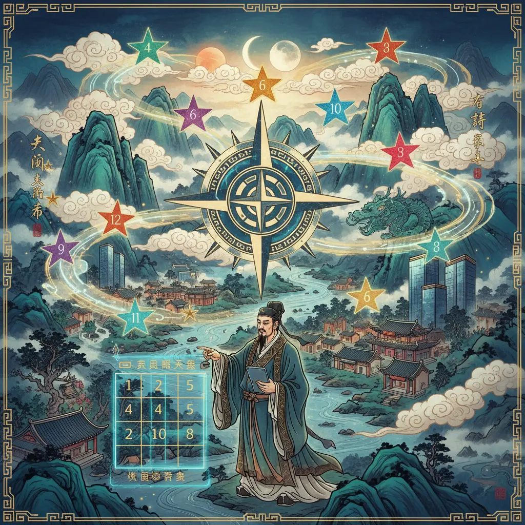 明燈山人 - 玄空飛星