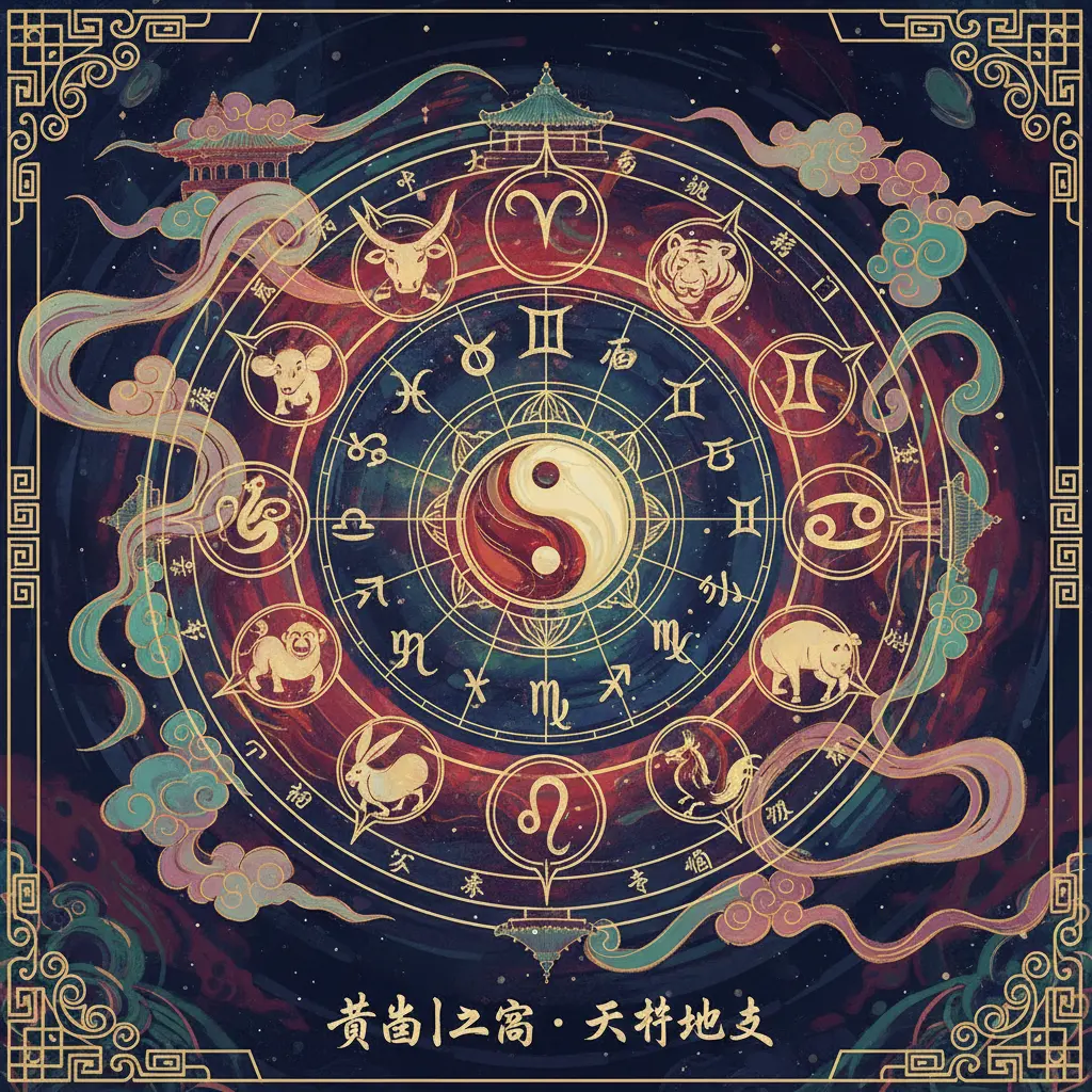 天干地支 - 黃道十二宮