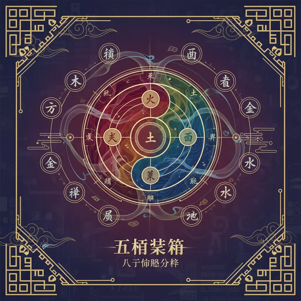 八字命盤分析 - 五行結構