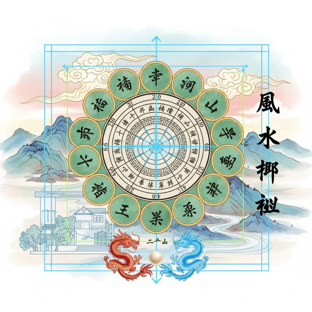 風水規劃 - 二十四山