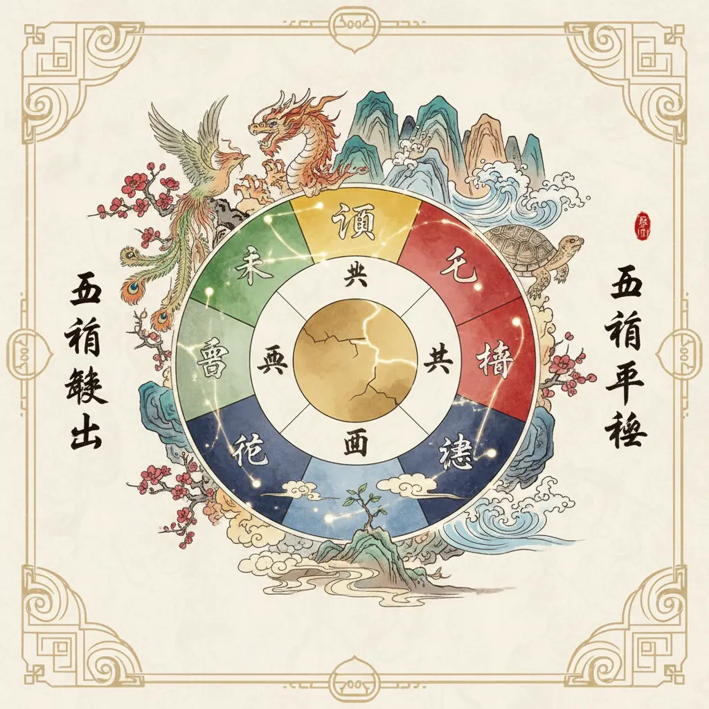 五行平衡 - 五行缺土