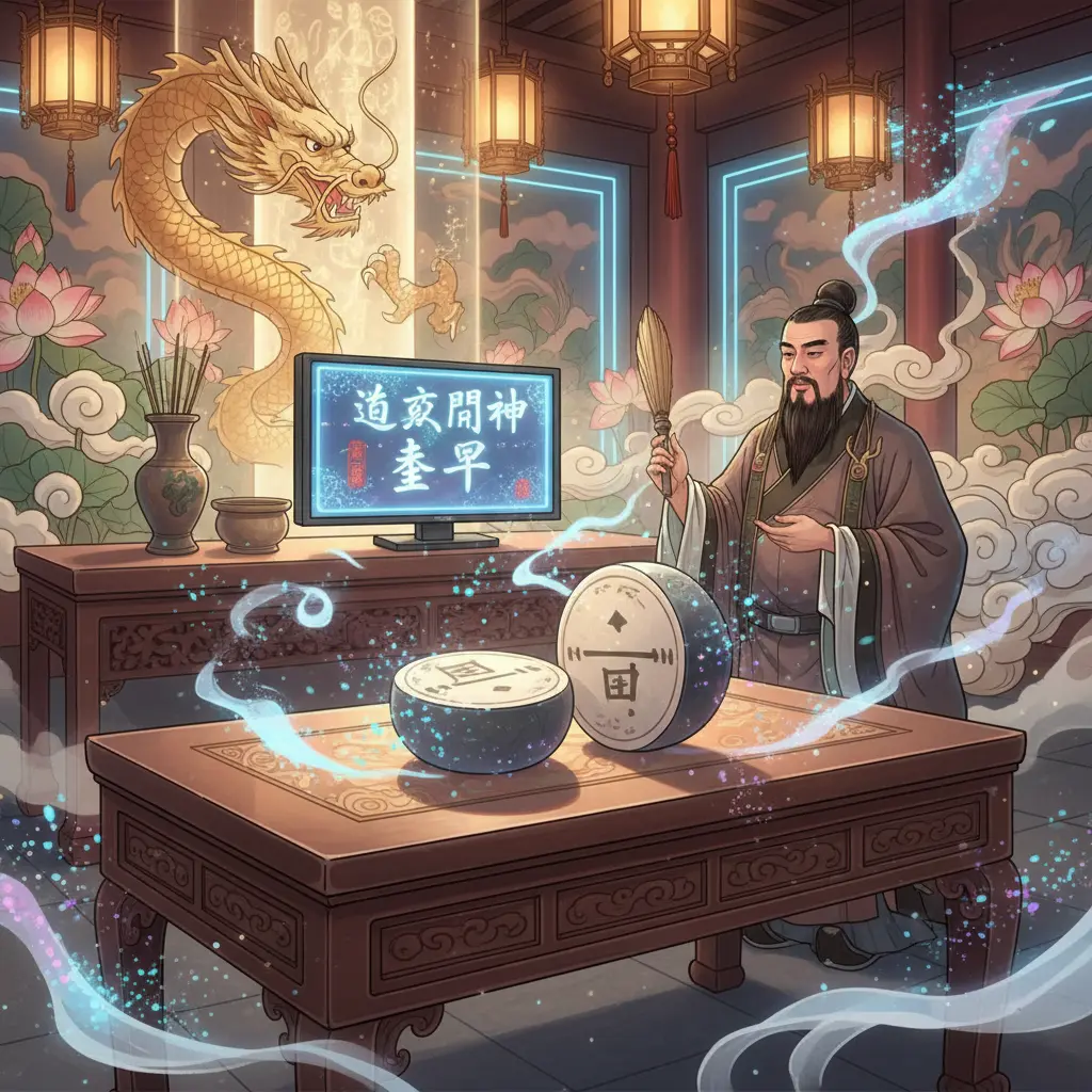道教問神 - 杯筊