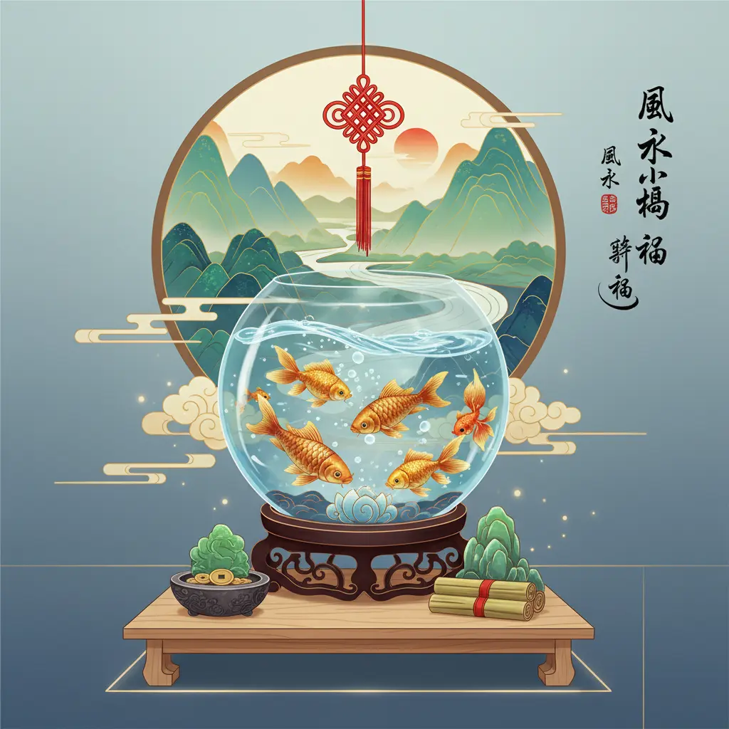 風水擺設 - 風水魚缸