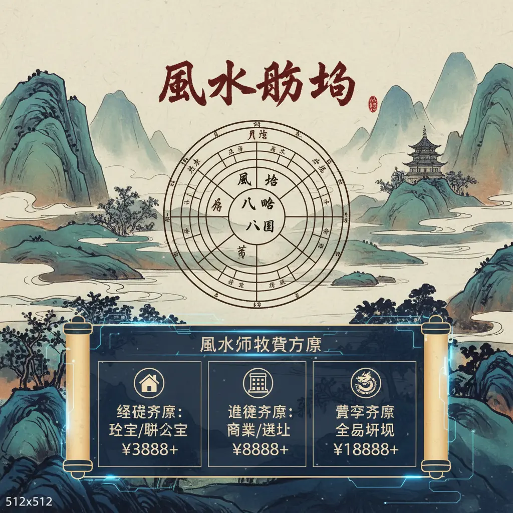 風水師收費方案 - 風水佈局