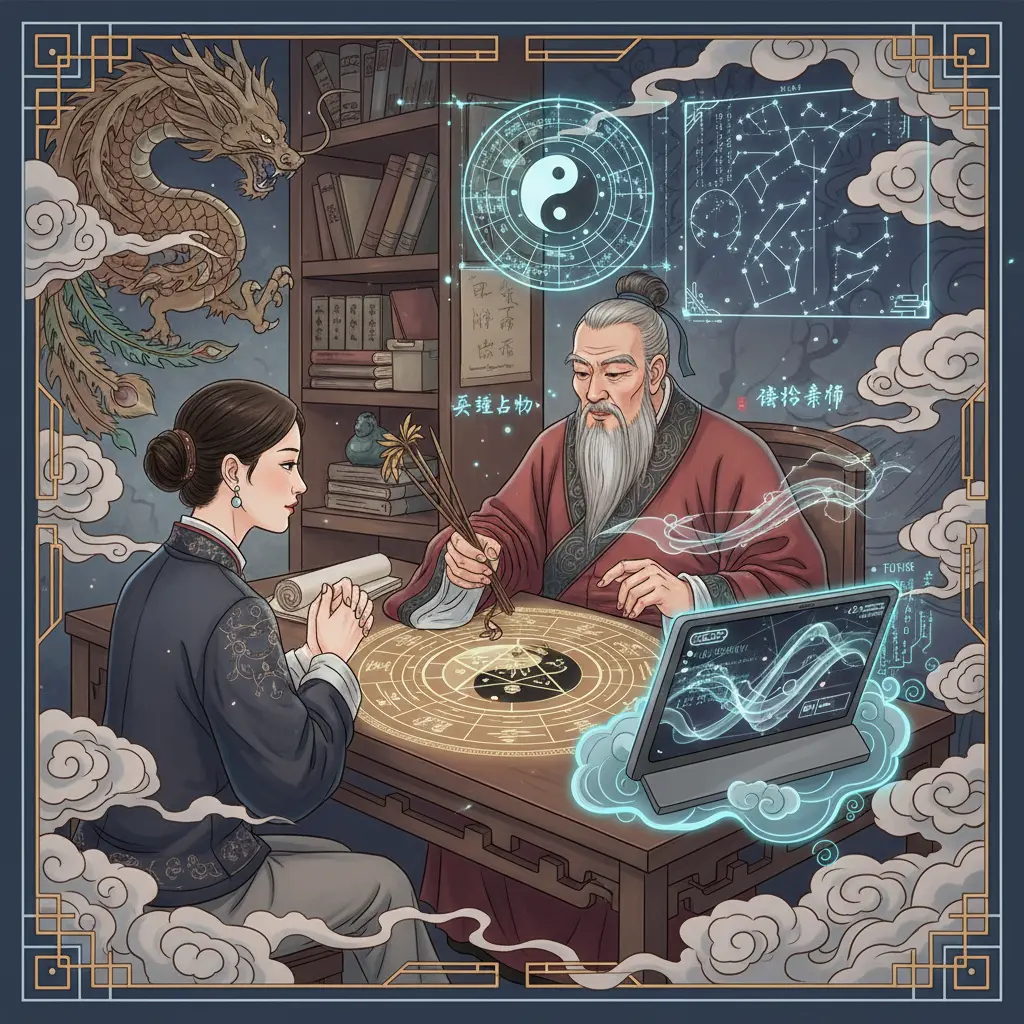 睇相師傅 - 易經占卜